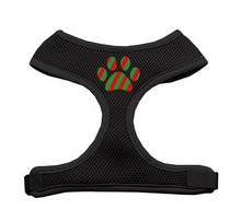Load image into Gallery viewer, Christmas Paw Print Soft Mesh Harness