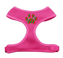 Load image into Gallery viewer, Christmas Paw Print Soft Mesh Harness