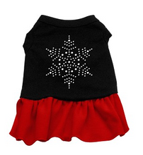 Load image into Gallery viewer, Snowflake Rhinestone Dress