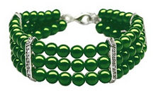 Load image into Gallery viewer, Three Row Pearl Necklace